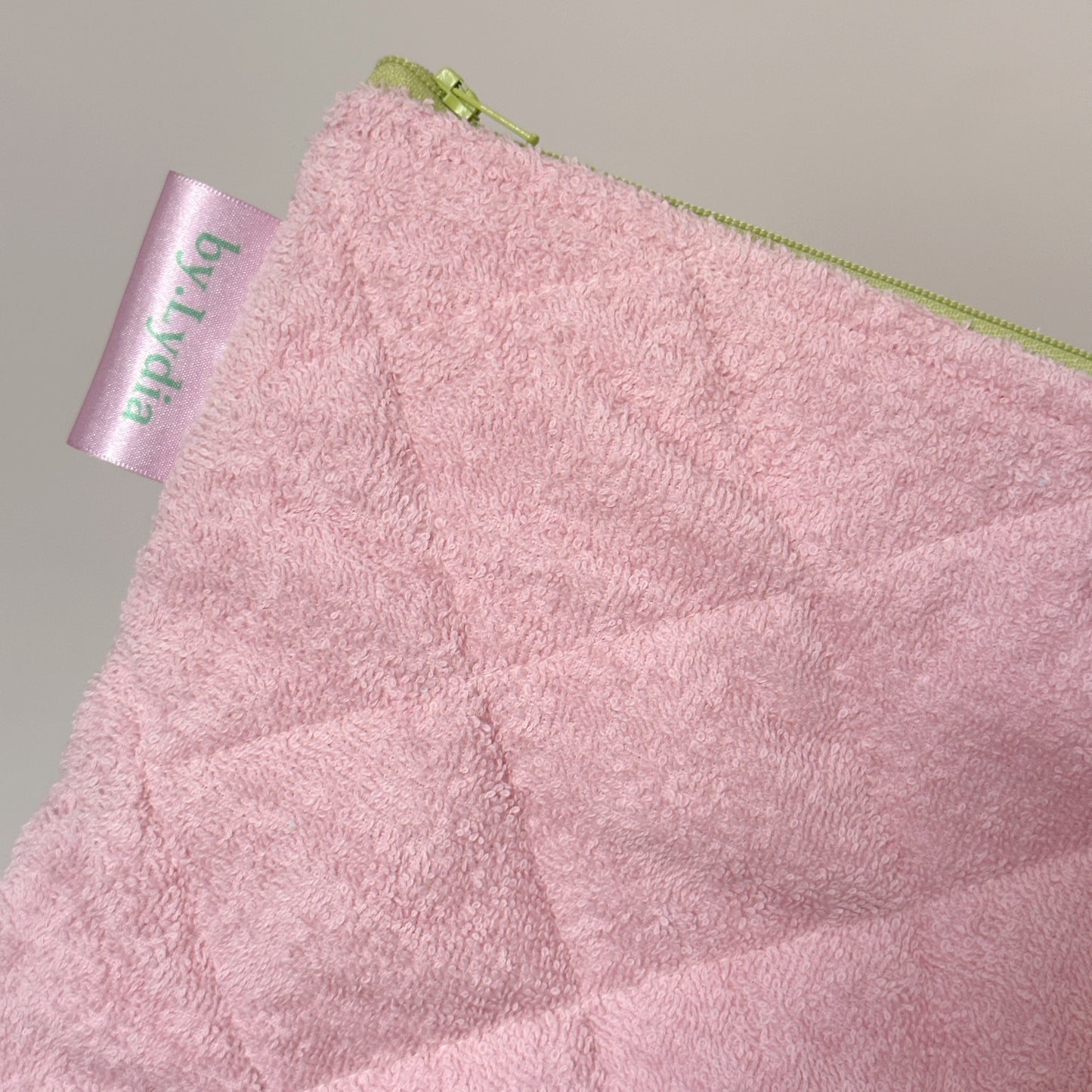13" Laptop Pouch - Pink Terry