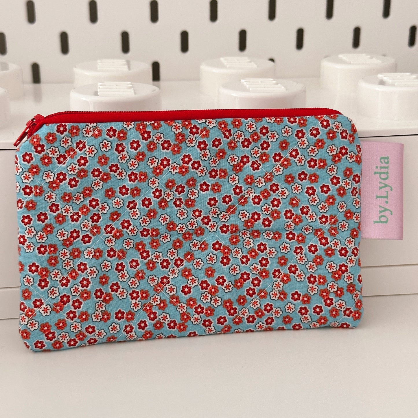 Small Flat Pouch - Flower Firework